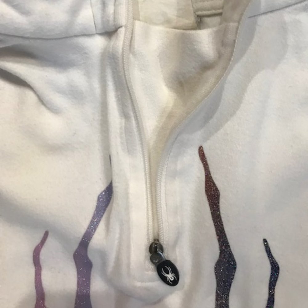 Spyder Thermal Pullover with Zipper Mock Turtleneck - Picture 3 of 8